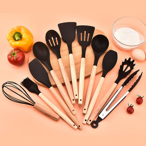12-Piece Silicone Kitchen Utensils Set - view 9 of 10