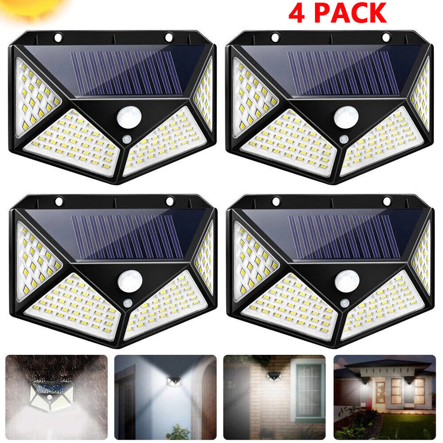 Solar Motion Sensor Wall Light